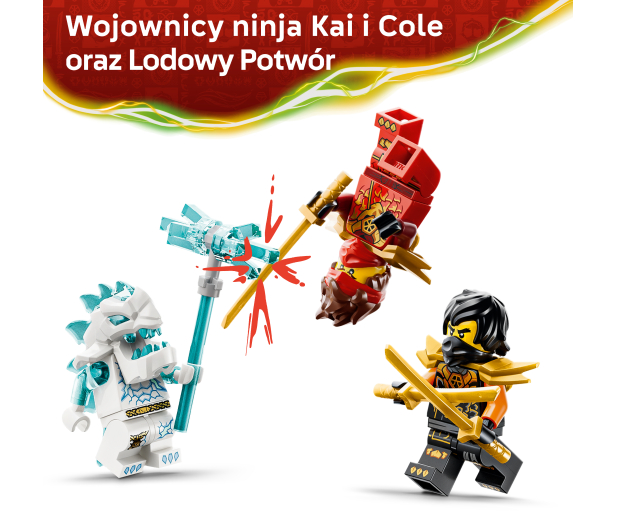 LEGO NINJAGO 71864 Wielofunkcyjne pojazdy Kaia i Cole’a - 1529845 - zdjęcie 7